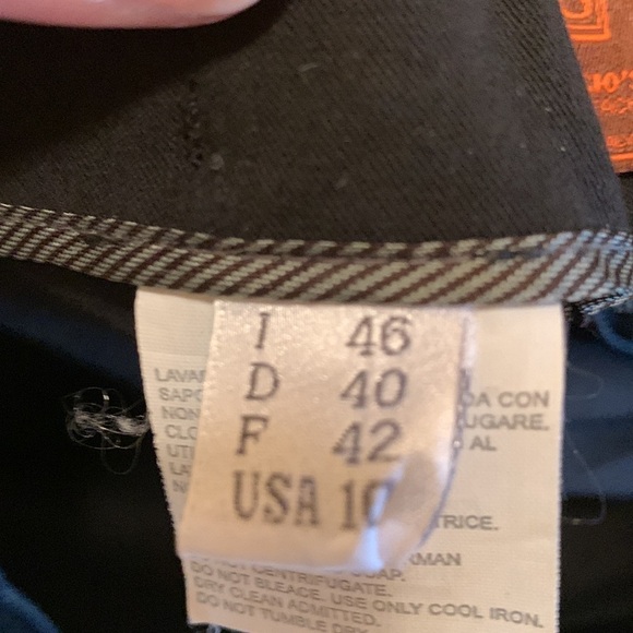 GIORGIO Straight-Leg Side-Zip Cotton Pants - Picture 12 of 14